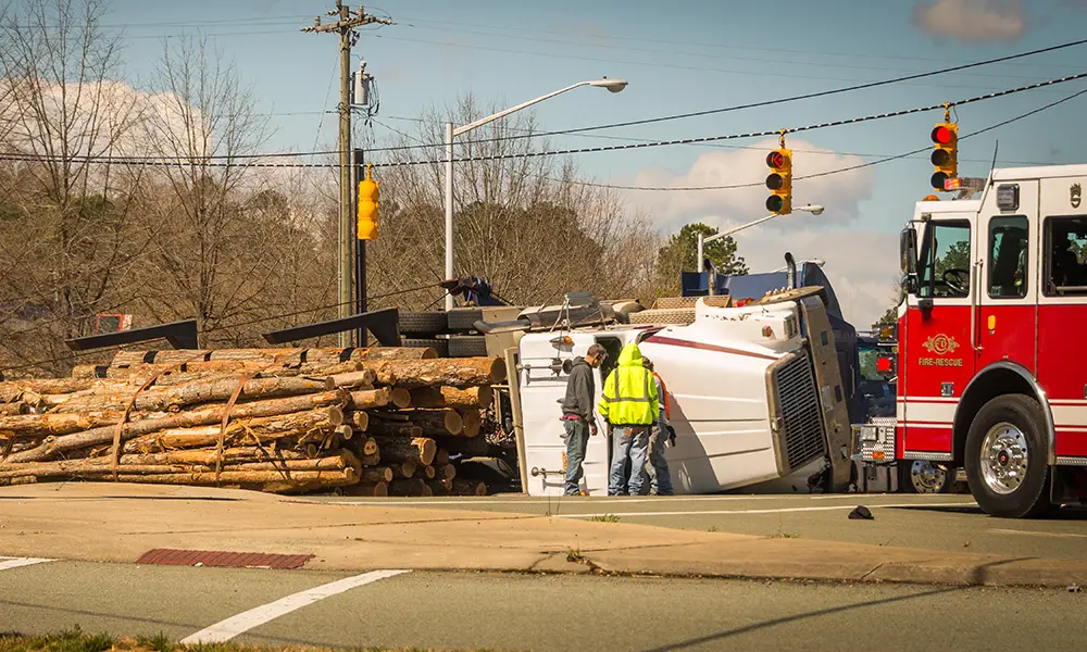 logging commercial truck accident lawyer in collinsville il
