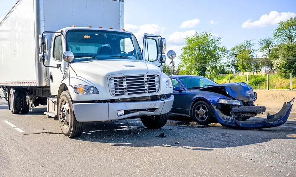 semi truck accident on highway near collinsville il