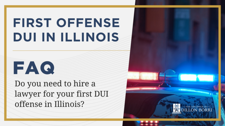 First Offense DUI in Illinois | Should You Hire a Lawyer?